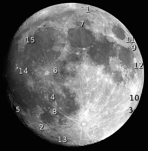 The features of the Moon, quiz 2 image
